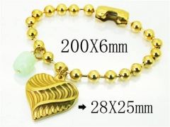 HY Wholesale Bracelets 316L Stainless Steel Jewelry Bracelets-HY21B0420HKS