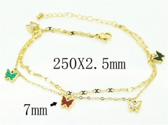 HY Wholesale Bracelets 316L Stainless Steel Jewelry Bracelets-HY32B0394HIQ