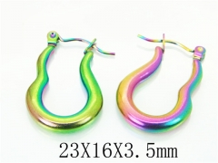 HY Wholesale Earrings 316L Stainless Steel Fashion Jewelry Earrings-HY70E0609LW