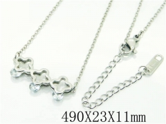 HY Wholesale Necklaces Stainless Steel 316L Jewelry Necklaces-HY19N0389NX