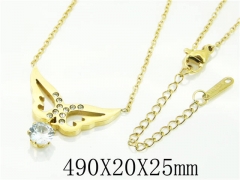 HY Wholesale Necklaces Stainless Steel 316L Jewelry Necklaces-HY19N0393OE