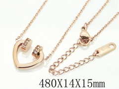 HY Wholesale Necklaces Stainless Steel 316L Jewelry Necklaces-HY19N0409PW