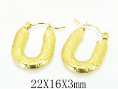HY Wholesale Earrings 316L Stainless Steel Fashion Jewelry Earrings-HY70E0572LW