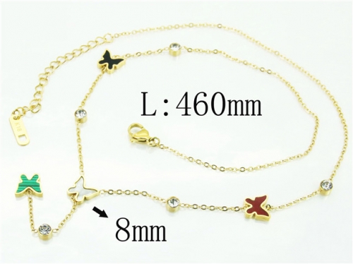 HY Wholesale Necklaces Stainless Steel 316L Jewelry Necklaces-HY32N0541HIV