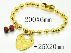 HY Wholesale Bracelets 316L Stainless Steel Jewelry Bracelets-HY21B0421HKR