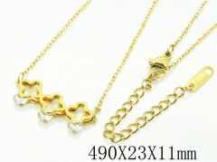 HY Wholesale Necklaces Stainless Steel 316L Jewelry Necklaces-HY19N0390OZ