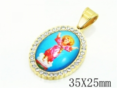 HY Wholesale Pendant 316L Stainless Steel Jewelry Pendant-HY13P1617PZ