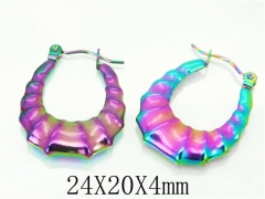 HY Wholesale Earrings 316L Stainless Steel Fashion Jewelry Earrings-HY70E0579LV
