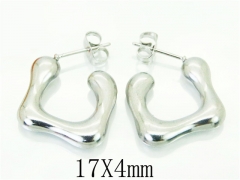 HY Wholesale Earrings 316L Stainless Steel Fashion Jewelry Earrings-HY70E0601KT
