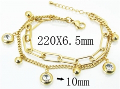 HY Wholesale Bracelets 316L Stainless Steel Jewelry Bracelets-HY59B0915HJS