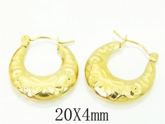 HY Wholesale Earrings 316L Stainless Steel Fashion Jewelry Earrings-HY70E0597LG