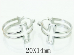 HY Wholesale Earrings 316L Stainless Steel Fashion Jewelry Earrings-HY70E0621KE
