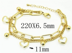 HY Wholesale Bracelets 316L Stainless Steel Jewelry Bracelets-HY59B0917HJQ