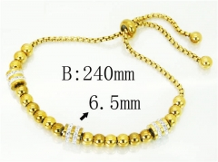 HY Wholesale Bracelets 316L Stainless Steel Jewelry Bracelets-HY19B0941HIF