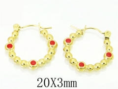 HY Wholesale Earrings 316L Stainless Steel Fashion Jewelry Earrings-HY70E0550ME