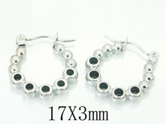 HY Wholesale Earrings 316L Stainless Steel Fashion Jewelry Earrings-HY70E0535LX