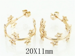 HY Wholesale Earrings 316L Stainless Steel Fashion Jewelry Earrings-HY70E0628LS