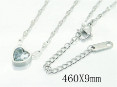 HY Wholesale Necklaces Stainless Steel 316L Jewelry Necklaces-HY19N0386NB