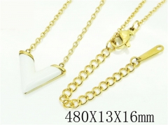 HY Wholesale Necklaces Stainless Steel 316L Jewelry Necklaces-HY80N0507NLW