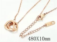 HY Wholesale Necklaces Stainless Steel 316L Jewelry Necklaces-HY19N0412NA