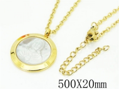 HY Wholesale Necklaces Stainless Steel 316L Jewelry Necklaces-HY52N0149HQQ