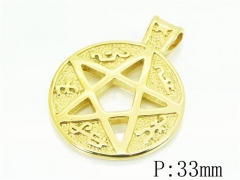 HY Wholesale Pendant 316L Stainless Steel Jewelry Pendant-HY15P0532HIC
