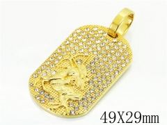 HY Wholesale Pendant 316L Stainless Steel Jewelry Pendant-HY13P1774HIJD