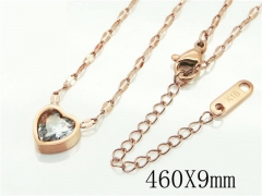 HY Wholesale Necklaces Stainless Steel 316L Jewelry Necklaces-HY19N0388OC