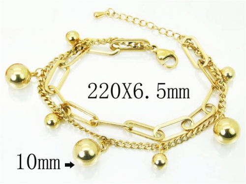 HY Wholesale Bracelets 316L Stainless Steel Jewelry Bracelets-HY59B0932HJC