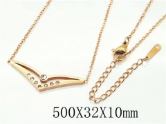 HY Wholesale Necklaces Stainless Steel 316L Jewelry Necklaces-HY19N0400NS