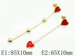 HY Wholesale Earrings 316L Stainless Steel Fashion Jewelry Earrings-HY32E0178PB