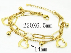 HY Wholesale Bracelets 316L Stainless Steel Jewelry Bracelets-HY59B0913HJF