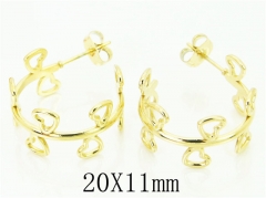 HY Wholesale Earrings 316L Stainless Steel Fashion Jewelry Earrings-HY70E0632LW