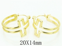 HY Wholesale Earrings 316L Stainless Steel Fashion Jewelry Earrings-HY70E0622LS