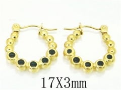 HY Wholesale Earrings 316L Stainless Steel Fashion Jewelry Earrings-HY70E0539ME
