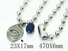 HY Wholesale Necklaces Stainless Steel 316L Jewelry Necklaces-HY21N0078HKQ