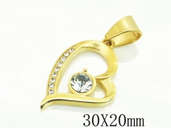 HY Wholesale Pendant 316L Stainless Steel Jewelry Pendant-HY13P1643OX