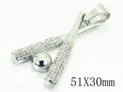 HY Wholesale Pendant 316L Stainless Steel Jewelry Pendant-HY13P1655HJE