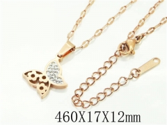 HY Wholesale Necklaces Stainless Steel 316L Jewelry Necklaces-HY19N0382NS