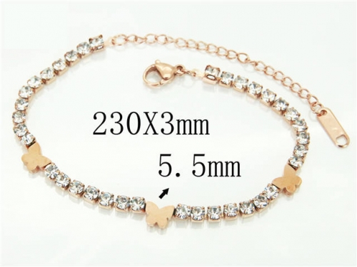 HY Wholesale Bracelets 316L Stainless Steel Jewelry Bracelets-HY19B0939HZZ