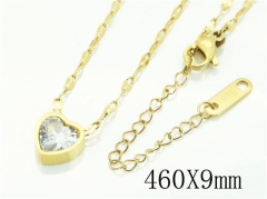HY Wholesale Necklaces Stainless Steel 316L Jewelry Necklaces-HY19N0387OC