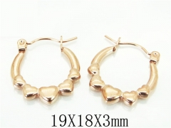 HY Wholesale Earrings 316L Stainless Steel Fashion Jewelry Earrings-HY70E0563LS