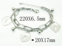 HY Wholesale Bracelets 316L Stainless Steel Jewelry Bracelets-HY59B0968HHQ