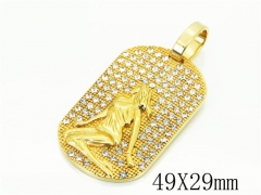 HY Wholesale Pendant 316L Stainless Steel Jewelry Pendant-HY13P1758HIJ