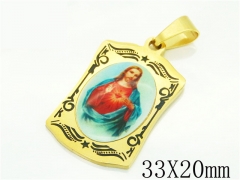 HY Wholesale Pendant 316L Stainless Steel Jewelry Pendant-HY12P1288KD