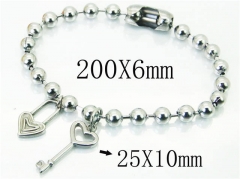 HY Wholesale Bracelets 316L Stainless Steel Jewelry Bracelets-HY21B0417HIE