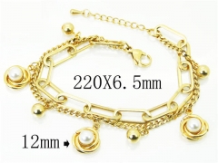 HY Wholesale Bracelets 316L Stainless Steel Jewelry Bracelets-HY59B0927HJT