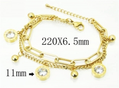 HY Wholesale Bracelets 316L Stainless Steel Jewelry Bracelets-HY59B0929HJF