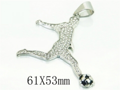 HY Wholesale Pendant 316L Stainless Steel Jewelry Pendant-HY13P1724HIL
