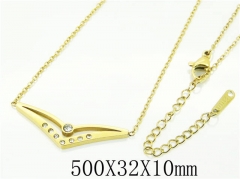 HY Wholesale Necklaces Stainless Steel 316L Jewelry Necklaces-HY19N0399NX